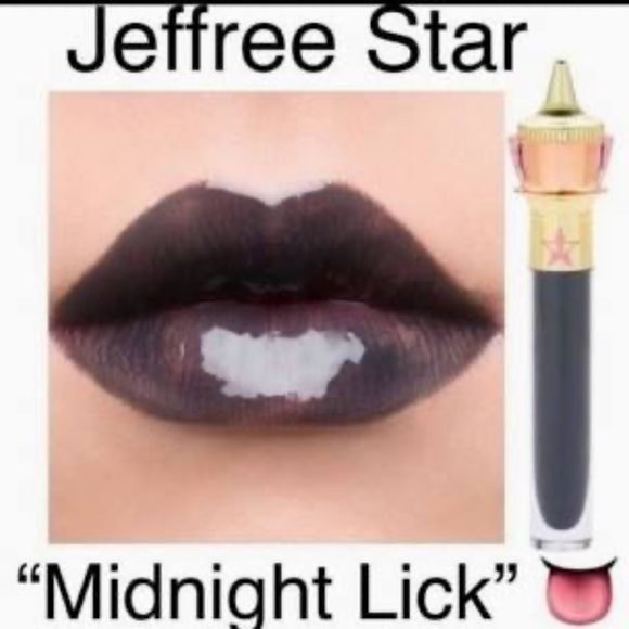 Jeffree Star✨Midnight Lick✨Lipsgloss Glitter⭐️NIB - Picture 1 of 3